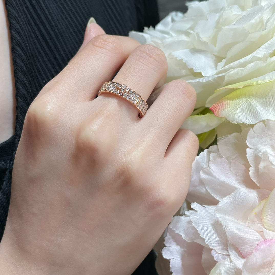 [✨ROSE✨]KELLY PINK GOLD DIAMOND RING