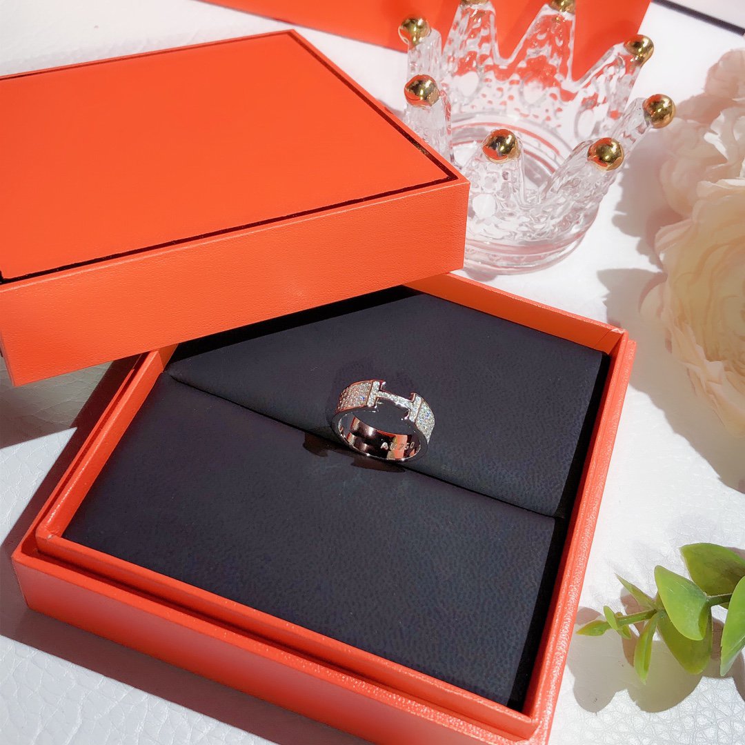 [✨ROSE✨]H RING FULL DIAMOND