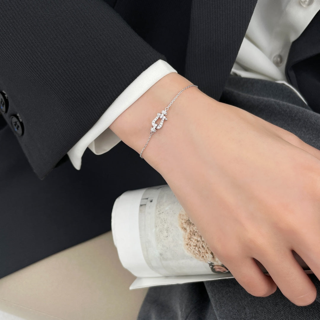 [✨ROSE✨]FORCE 10 SMALL CHAIN BRACELET