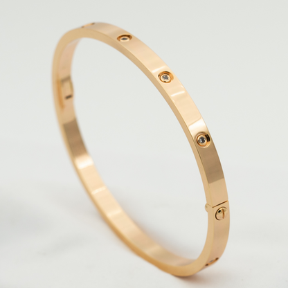 [✨ROSE✨]LOVE BRACELET 3.65MM 10 DIAMONDS
