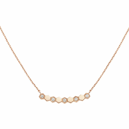 [✨ROSE✨]BEE MY LOVE DIAMOND NECKLACE