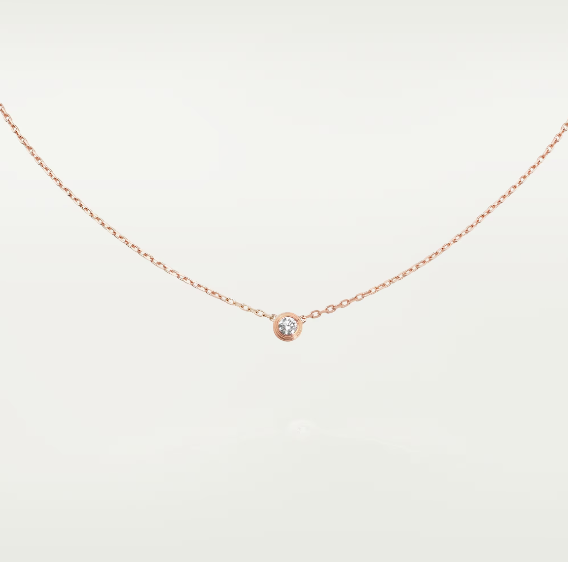 [✨ROSE✨]DAMOUR DIAMOND NECKLACE