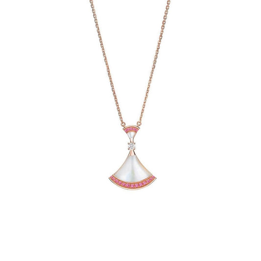 [✨ROSE✨]DREAM NECKLACE MOP PINK DIAMOND