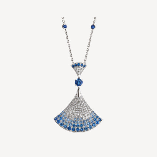 [✨ROSE✨]DREAM NECKLACE AGATE SILVER DIAMOND