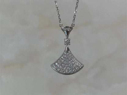 [✨ROSE✨]DREAM NECKLACE SILVER FULL DIAMOND