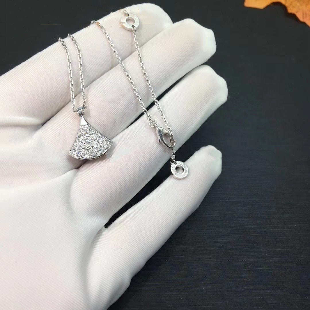 [✨ROSE✨]DREAM NECKLACE SILVER DIAMOND