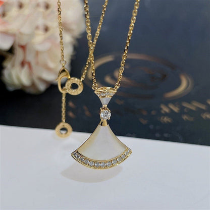 [✨ROSE✨]DREAM NECKLACE MOP GOLD DIAMOND