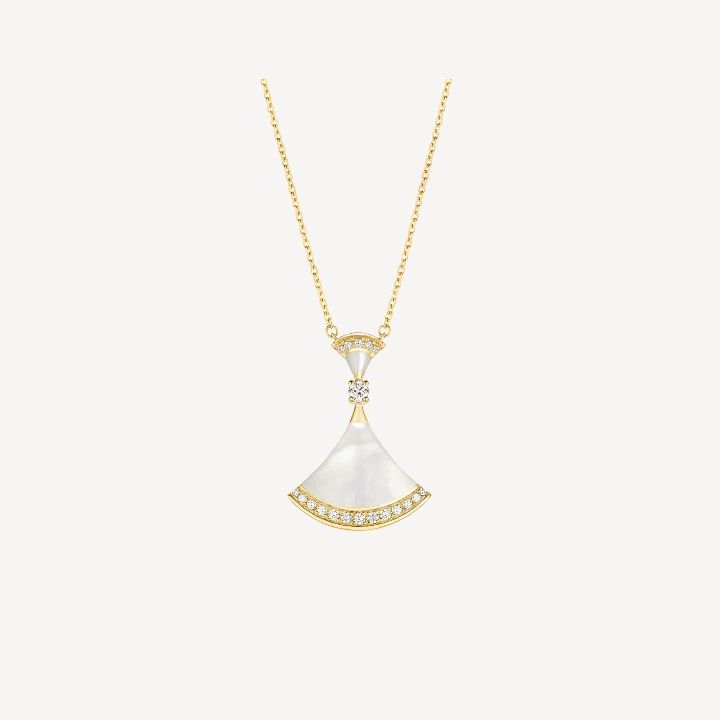 [✨ROSE✨]DREAM NECKLACE MOP GOLD DIAMOND