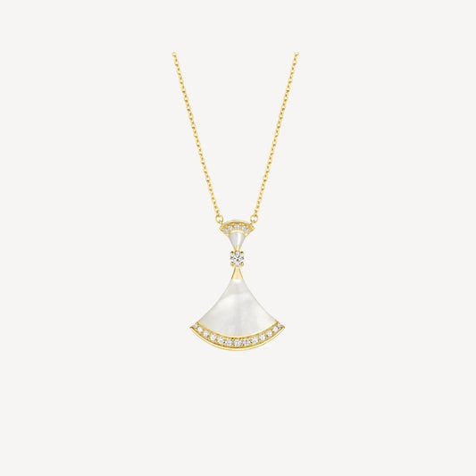 [✨ROSE✨]DREAM NECKLACE MOP GOLD DIAMOND
