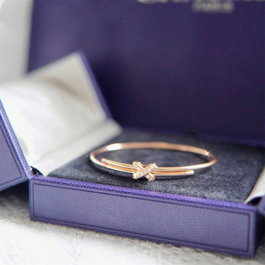 [✨ROSE✨]JEUX DE BRACELET PINK GOLD DIAMONDS