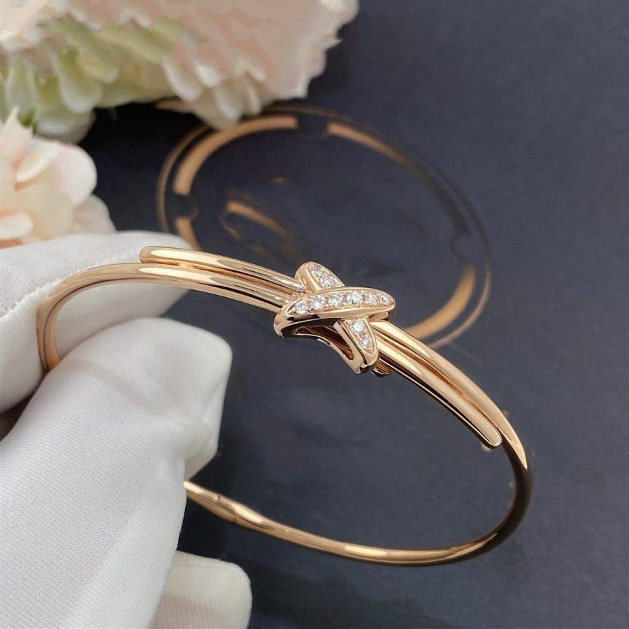 [✨ROSE✨]JEUX DE BRACELET PINK GOLD DIAMONDS