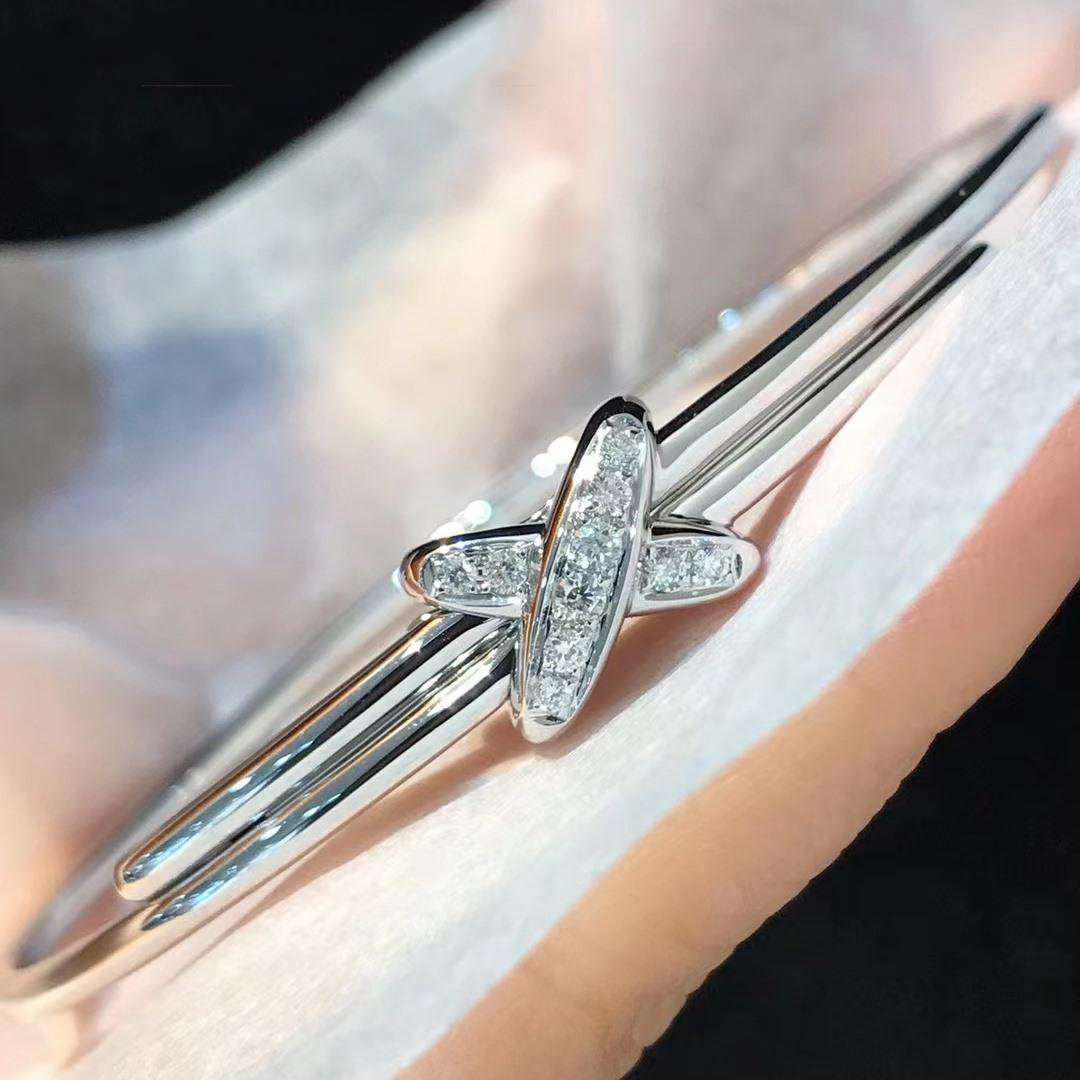 [✨ROSE✨]JEUX DE BRACELET SILVER DIAMONDS