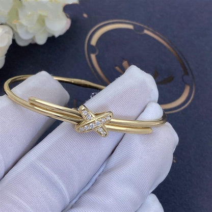 [✨ROSE✨]JEUX DE BRACELET GOLD DIAMONDS