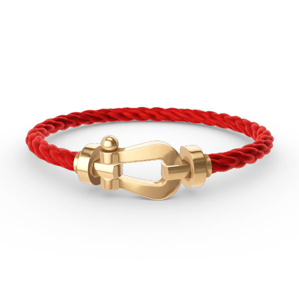 [✨ROSE✨]FORCE LARGE HORSESHOE NO DIAMOND BRACELET GOLD