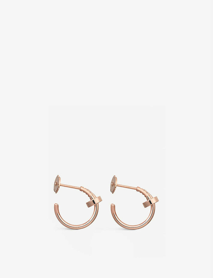 [✨ROSE✨]JUSTE EARRINGS PINK GOLD