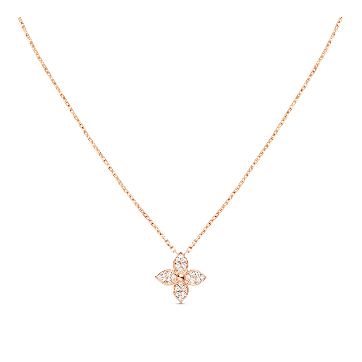[✨ROSE✨]STAR DIAMOND NECKALCE