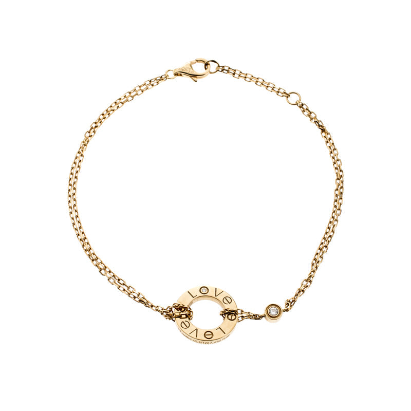[✨ROSE✨]LOVE BRACELET 2 DIAMOND