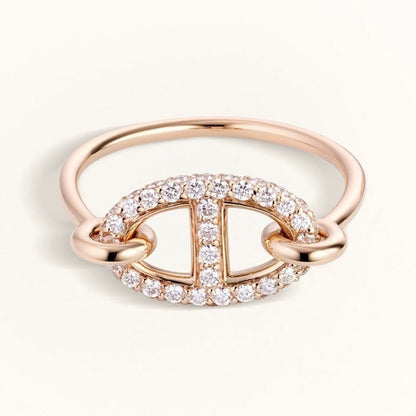 [✨ROSE✨]RONDE SMALL DIAMOND RING