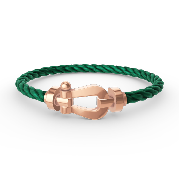 [✨ROSE✨]FORCE LARGE HORSESHOE NO DIAMOND BRACELET ROSE GOLD