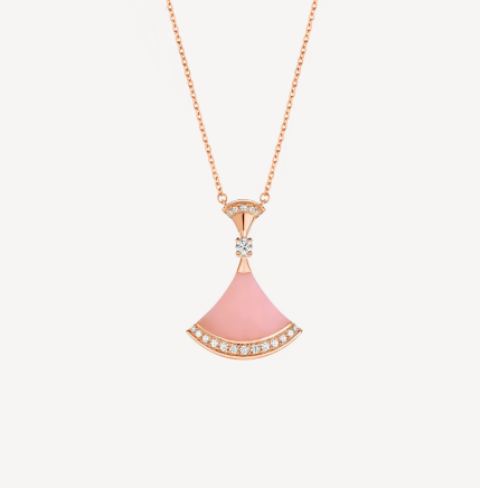 [✨ROSE✨]DREAM NECKLACE PINK OPAL