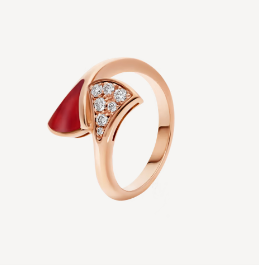 [✨ROSE✨]DREAM RING PINK GOLD DIAMOND