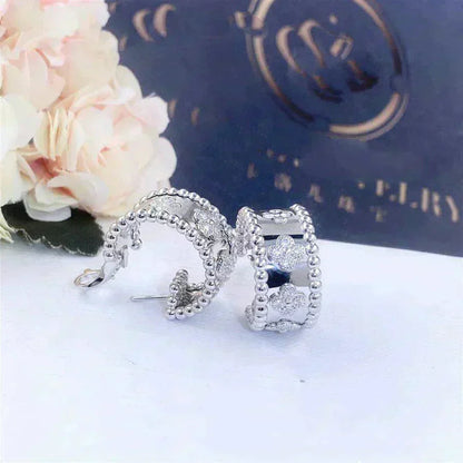 [✨ROSE✨]PERLEE DIAMOND EARRINGS