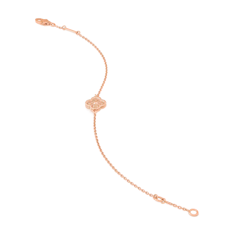 [✨ROSE✨]CLOVER SINGLE FLOWER BRACELET