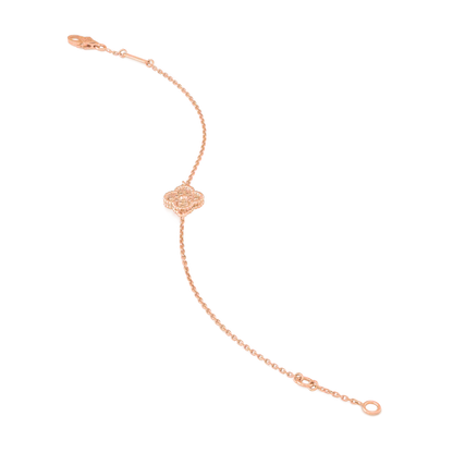 [✨ROSE✨]CLOVER SINGLE FLOWER BRACELET