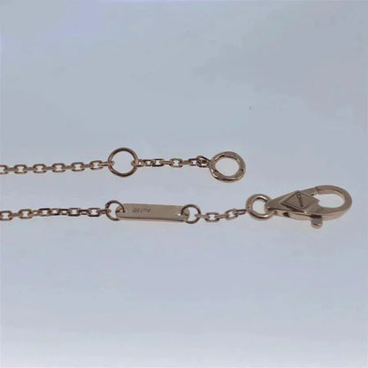[✨ROSE✨]CLOVER WHITE MOP SINGLE FLOWER BRACELET