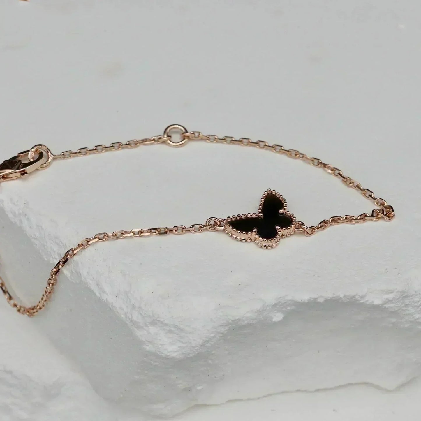 [✨ROSE✨]BUTTERFLY ONYX  BUTTERFLY BRACELET