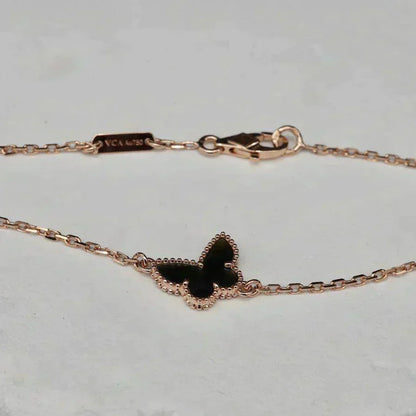 [✨ROSE✨]BUTTERFLY ONYX  BUTTERFLY BRACELET