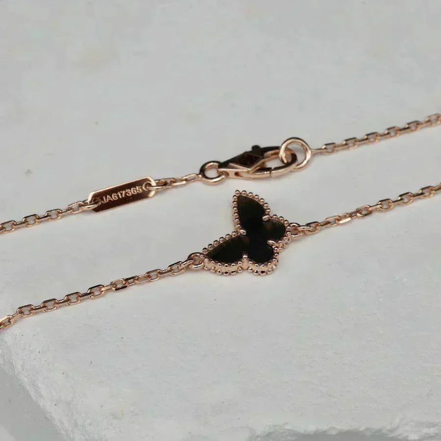 [✨ROSE✨]BUTTERFLY ONYX  BUTTERFLY BRACELET
