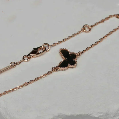 [✨ROSE✨]BUTTERFLY ONYX  BUTTERFLY BRACELET