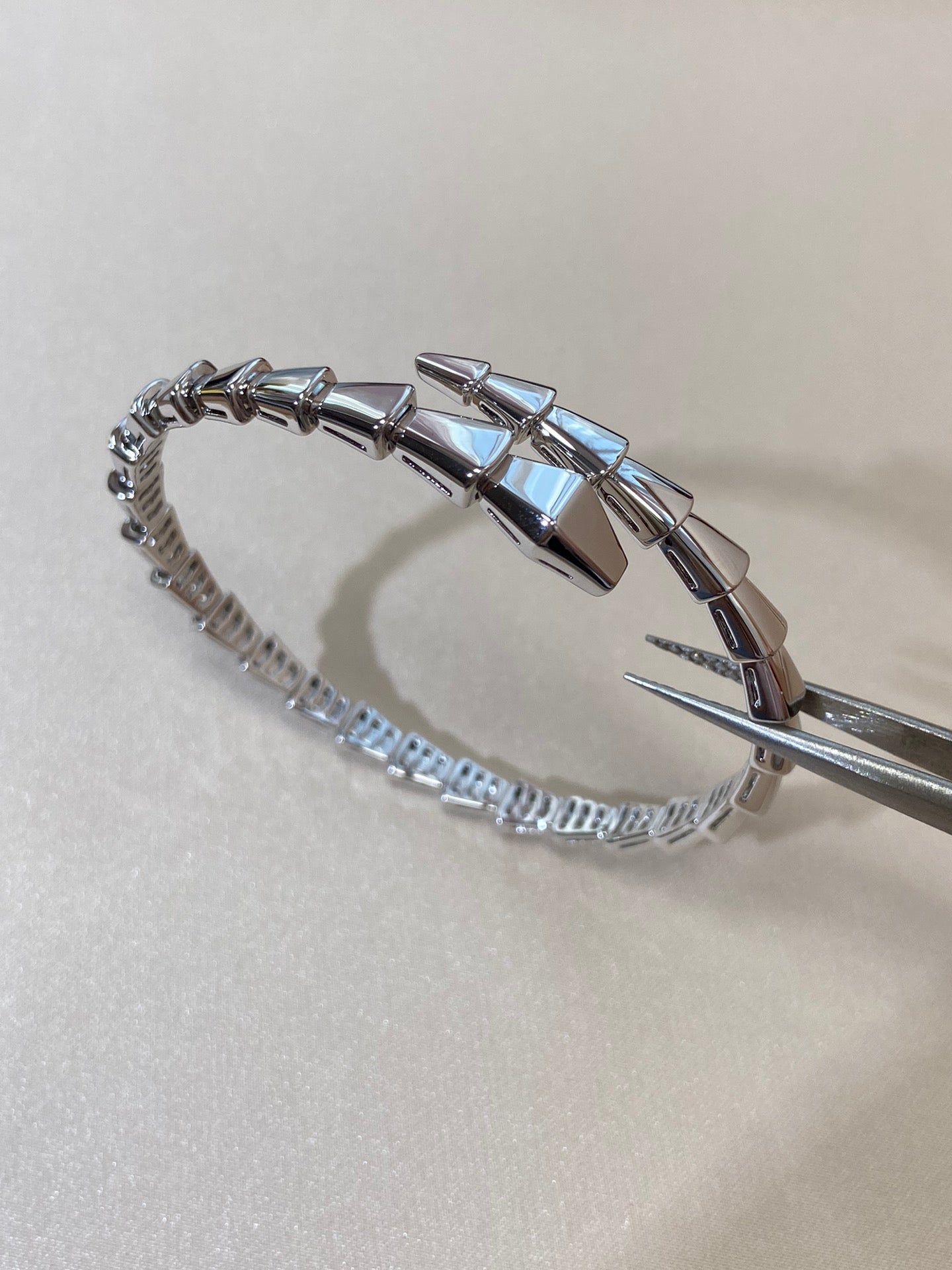 [✨ROSE✨]SERPENTI VIPER SILVER BRACELET