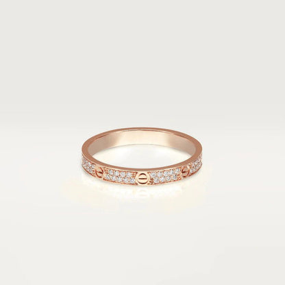 [✨ROSE✨]LOVE RING 2.65MM DIAMOND