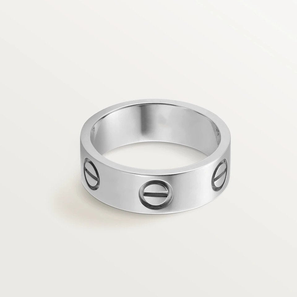 [✨ROSE✨]LOVE RING 5.5MM NO DIAMOND