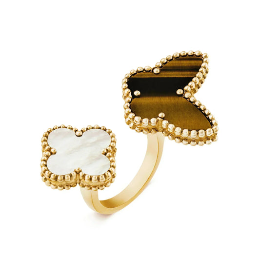 [✨ROSE✨]LUCKY BETWEEN THE FINGER RING